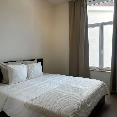 Near Center, 2br For 6 With Huge Living Room, Tv & Wifi Lägenhet Gent